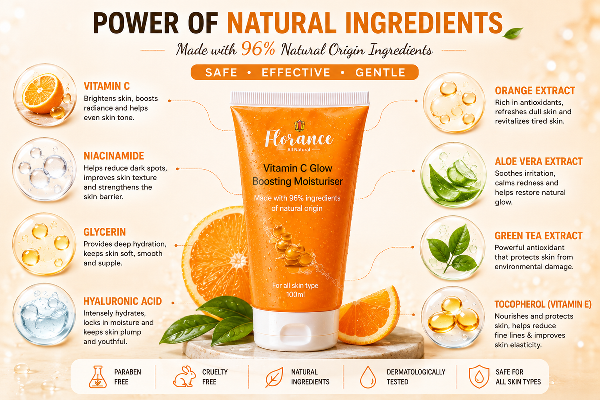 Florance Vitamin C Power Duo | Serum + Moisturiser