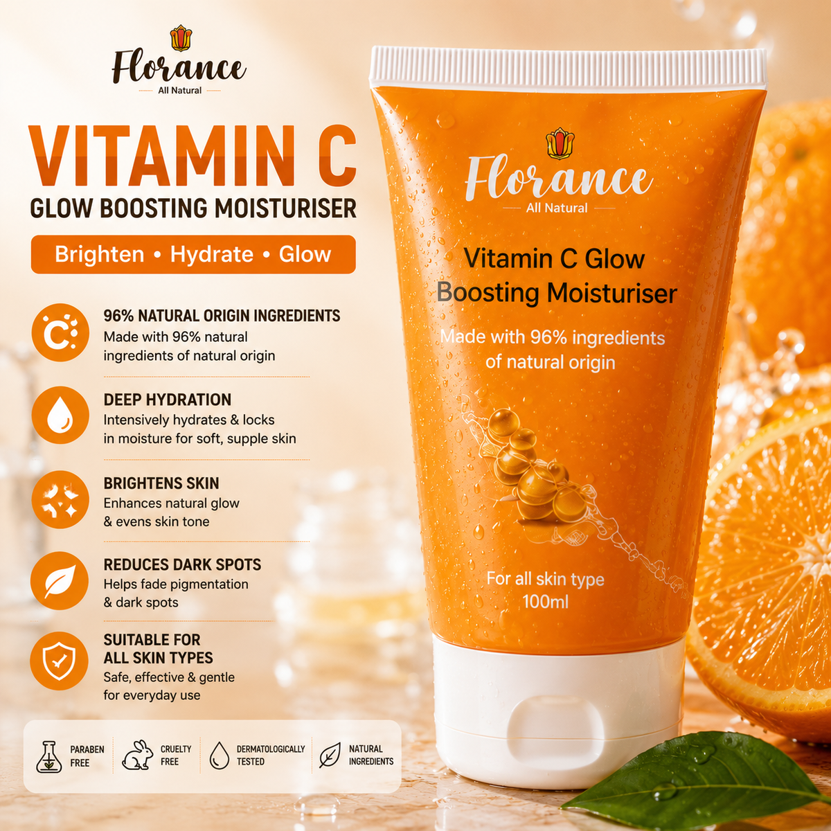 Florance Vitamin C Power Duo | Serum + Moisturiser