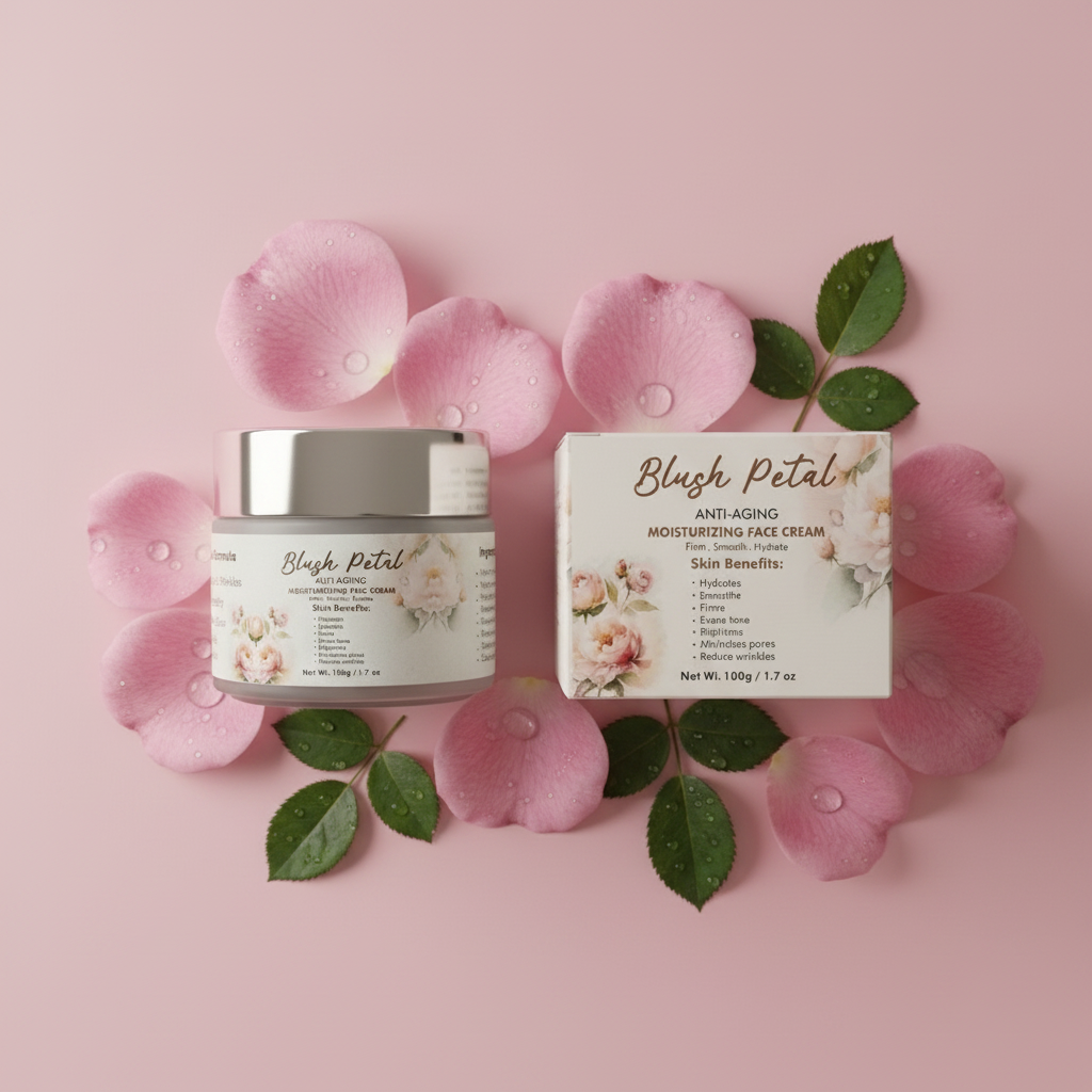 Blush Petal Flat Lay